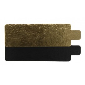 Monoportii aur + negru din carton cu limba, M13045, L: 130 x 45 x 1 mm / handle /250 8/BX