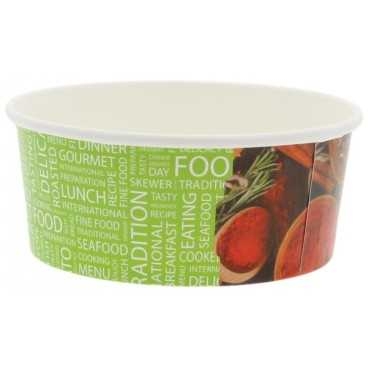 Boluri din carton, street food, Ø 150 mm, 750cc, T:Ø150x60mm/750cc /50 6/BX