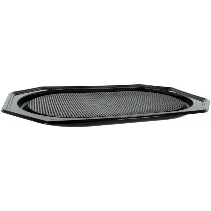 Platouri din PET, negre, V550, T: 550 x 360 x 30 mm /10 5/BX