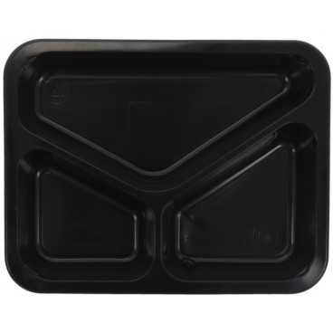 Caserole din PP termosudabile, pentru catering, negre, M227-30-3C, TS: 224X178X30/775CC /50 8/BX