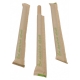 Paie din hartie, kraft natur, drepte, jumbo, amb. Ind., Ø 8 x 230 mm, M:Ø 8 x 230 mm /250 20/BX