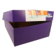 Cutii tort din carton + auriu, PARTY, CT2, M0270, B: 270 x 270, H130 mm /50 1/BX