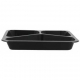 Caserole din PP termosudabile, pentru catering, negre, M227-30-3C, TS: 224X178X30/775CC /50 8/BX