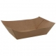 Barcute din carton, kraft natur, 600cc, 180 x 140 x 47 mm, 180 x 140 x 47 mm / 600cc /250 2/BX